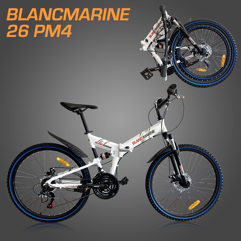 Blancmarine 26PM4 bicicleta plegable MTB de rueda 26