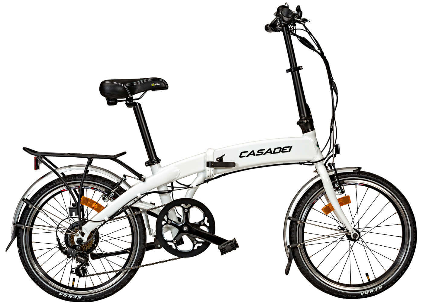 Bicicleta plegable electrica Casadei e-bike Folding 20 6v Samsung